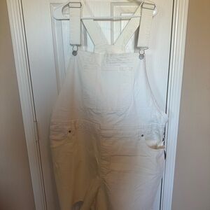 WHITE/CREAM OVERALLS